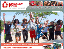 Tablet Screenshot of kingsleypines.com